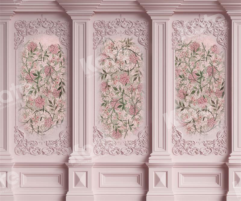 Kate Pink Flower Wall Backdrop Vintage for Photography - Kate Backdrop AU