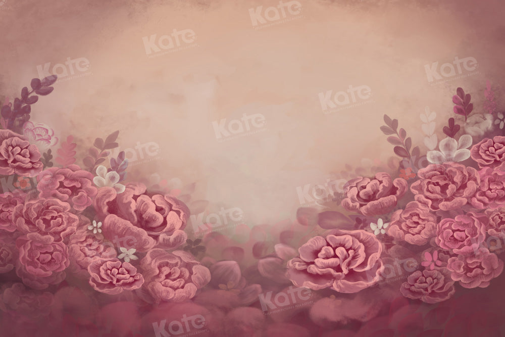 Kate Light Red Backdrop Portrait Fine Art Designed by GQ - Kate Backdrop AU