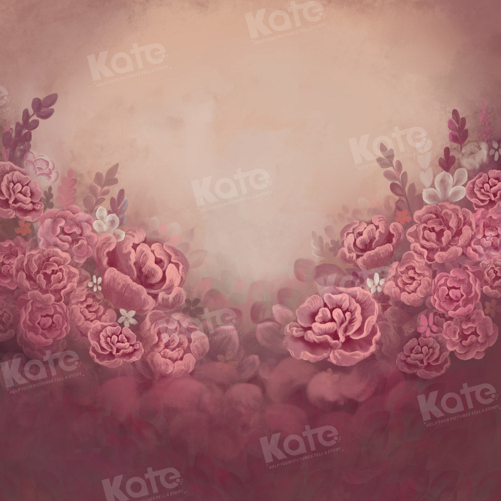 Kate Light Red Backdrop Portrait Fine Art Designed by GQ - Kate Backdrop AU