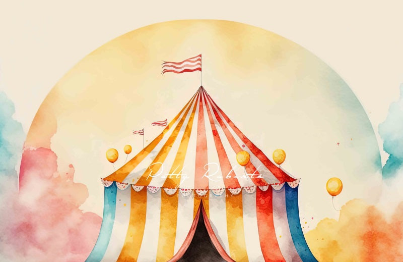 Kate Vintage Circus Backdrop Designed by Patty Robertss - Kate Backdrop AU