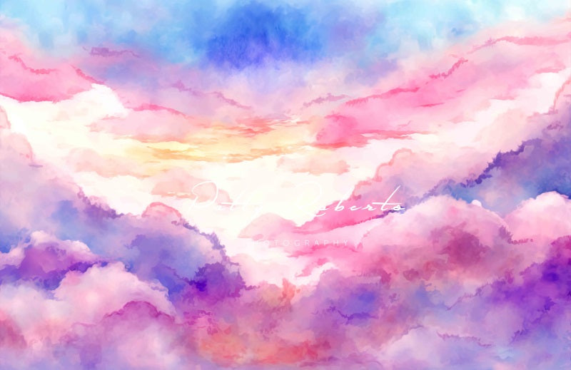 Kate Cotton Candy Skies Backdrop Designed by Patty Robertss - Kate Backdrop AU