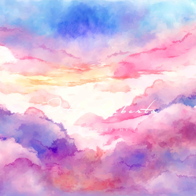 Kate Cotton Candy Skies Backdrop Designed by Patty Robertss - Kate Backdrop AU