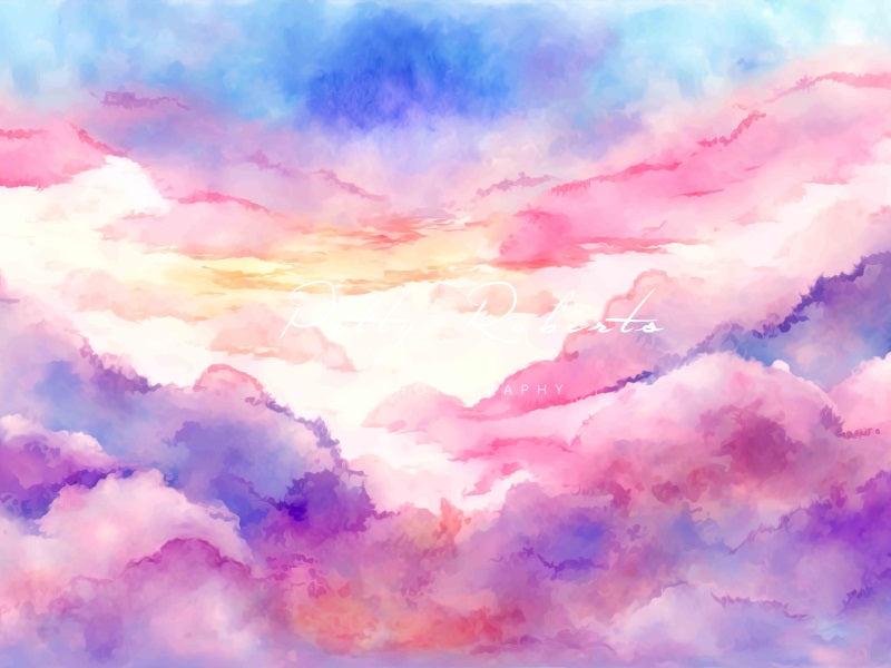 Kate Cotton Candy Skies Backdrop Designed by Patty Robertss - Kate Backdrop AU