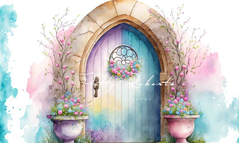 Kate Spring Enchanted Door Backdrop Flower Designed by Patty Robertss - Kate Backdrop AU