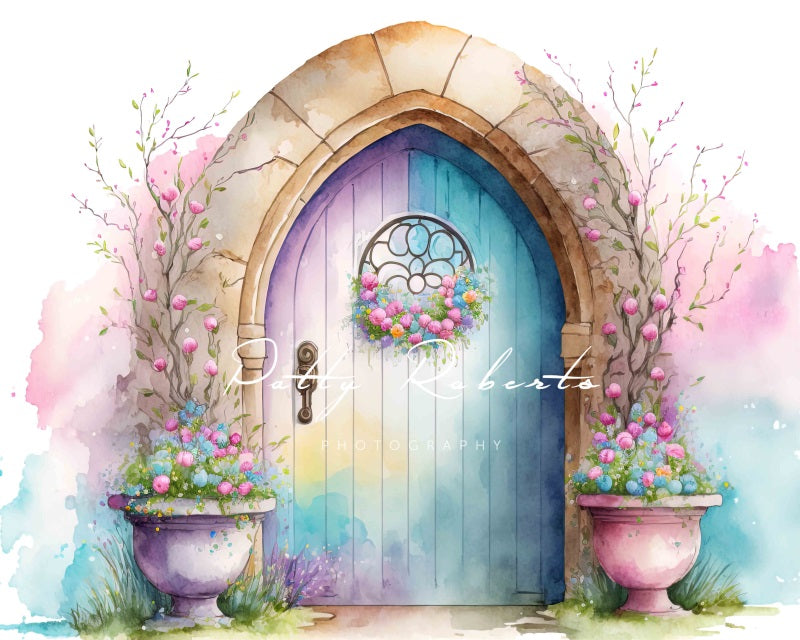Kate Spring Enchanted Door Backdrop Flower Designed by Patty Robertss - Kate Backdrop AU