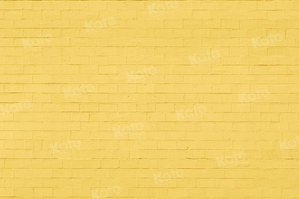 Kate Yellow Brick Wall Backdrop Designed by Chain Photography - Kate Backdrop AU