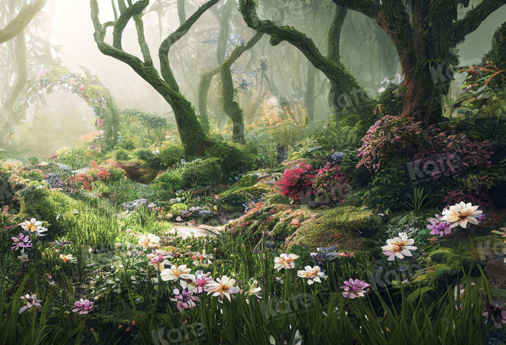 Kate Secret Jungle Backdrop Fairy Tale Elves Designed by Chain Photography - Kate Backdrop AU