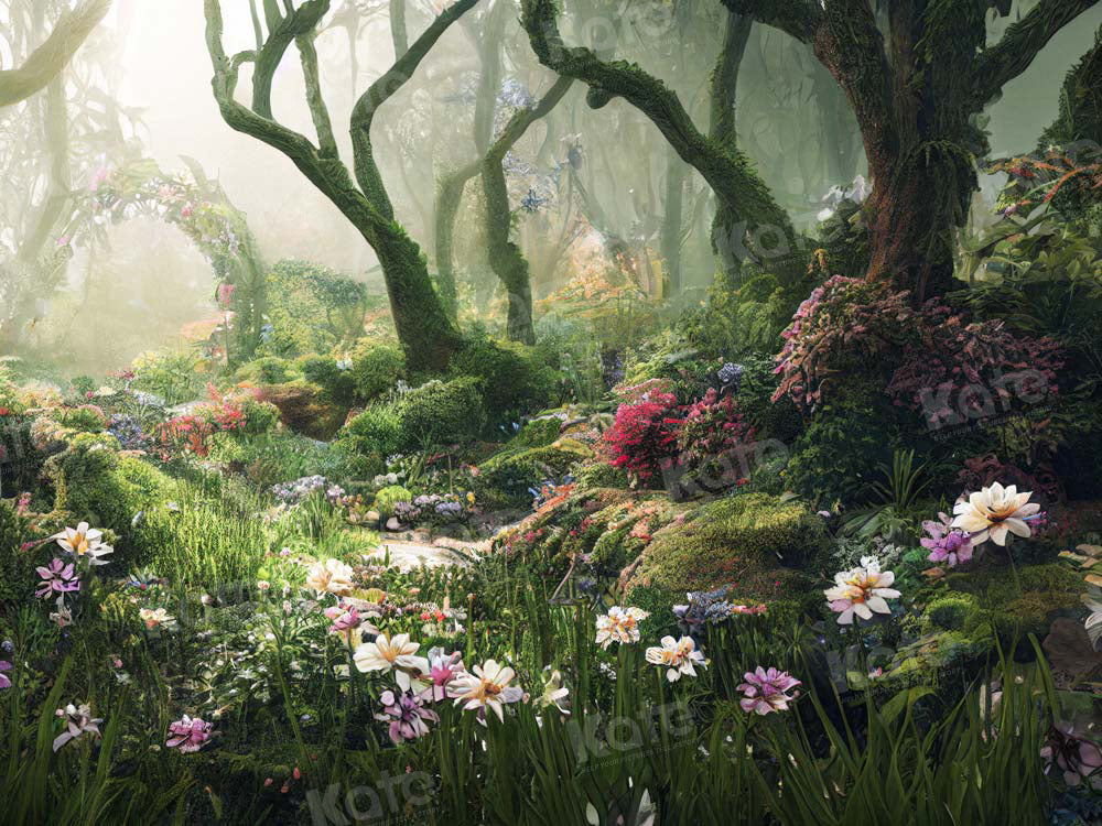 Kate Secret Jungle Backdrop Fairy Tale Elves Designed by Chain Photography - Kate Backdrop AU