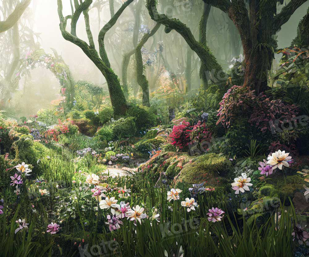 Kate Secret Jungle Backdrop Fairy Tale Elves Designed by Chain Photography - Kate Backdrop AU
