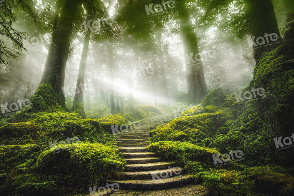 Kate Jungle Trail Backdrop Green Forest Designed by Chain Photography - Kate Backdrop AU