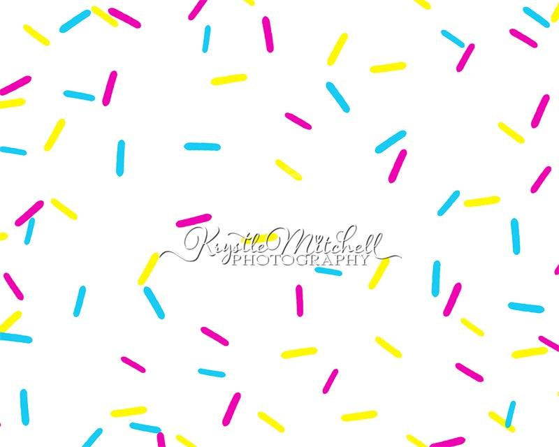 Kate Bright Sprinkles Backdrop Designed By Krystle Mitchell Photography - Kate Backdrop AU