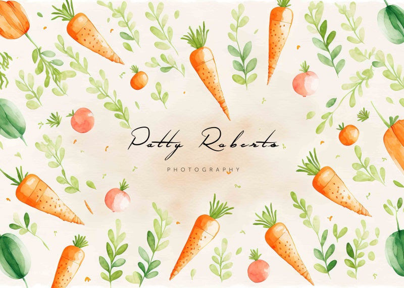 Kate Carrots All Over Backdrop Designed by Patty Robertss - Kate Backdrop AU
