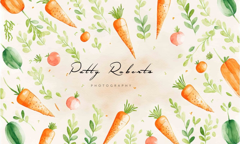 Kate Carrots All Over Backdrop Designed by Patty Robertss - Kate Backdrop AU