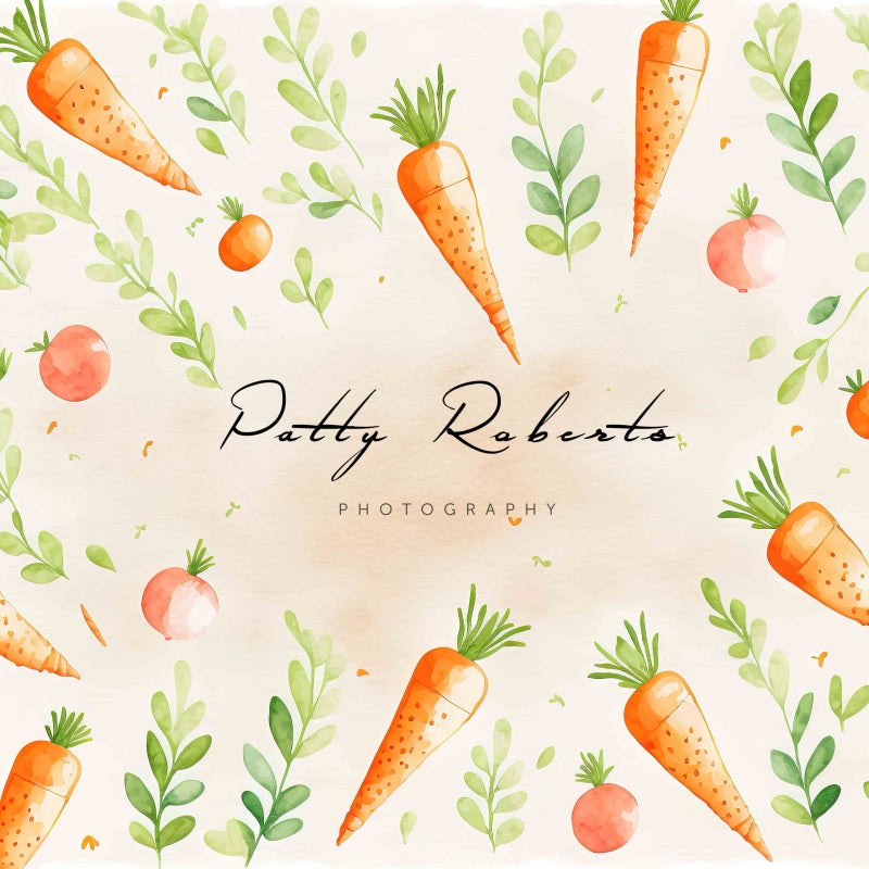 Kate Carrots All Over Backdrop Designed by Patty Robertss - Kate Backdrop AU