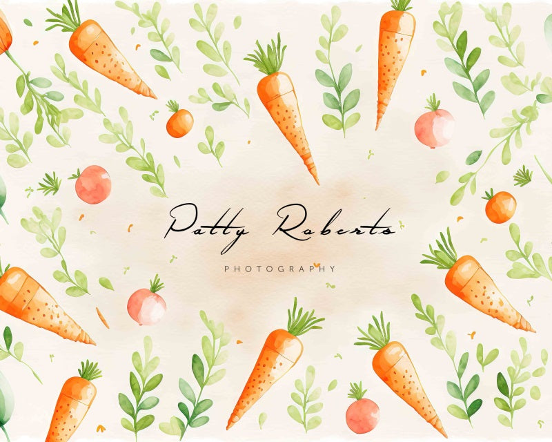 Kate Carrots All Over Backdrop Designed by Patty Robertss - Kate Backdrop AU