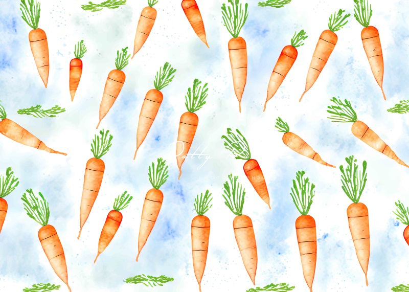 Kate Rain of Carrots Backdrop Designed by Patty Robertss - Kate Backdrop AU