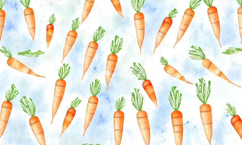Kate Rain of Carrots Backdrop Designed by Patty Robertss - Kate Backdrop AU