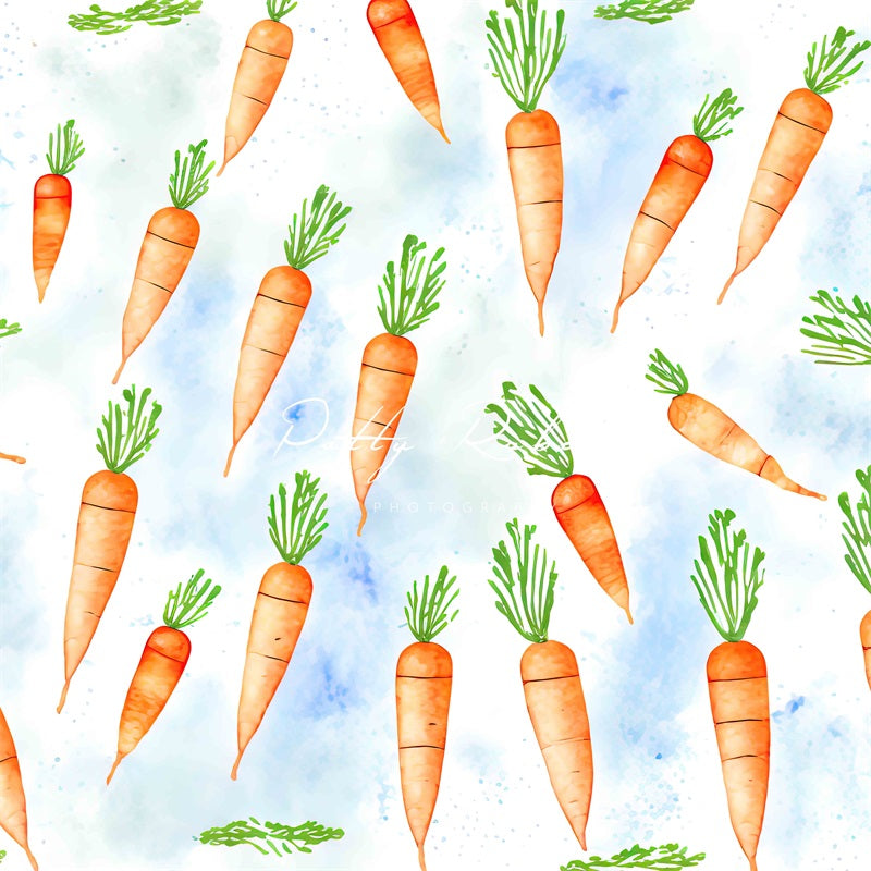 Kate Rain of Carrots Backdrop Designed by Patty Robertss - Kate Backdrop AU