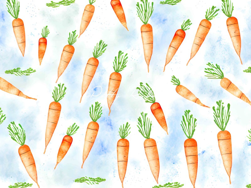 Kate Rain of Carrots Backdrop Designed by Patty Robertss - Kate Backdrop AU