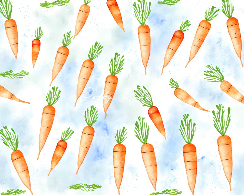 Kate Rain of Carrots Backdrop Designed by Patty Robertss - Kate Backdrop AU