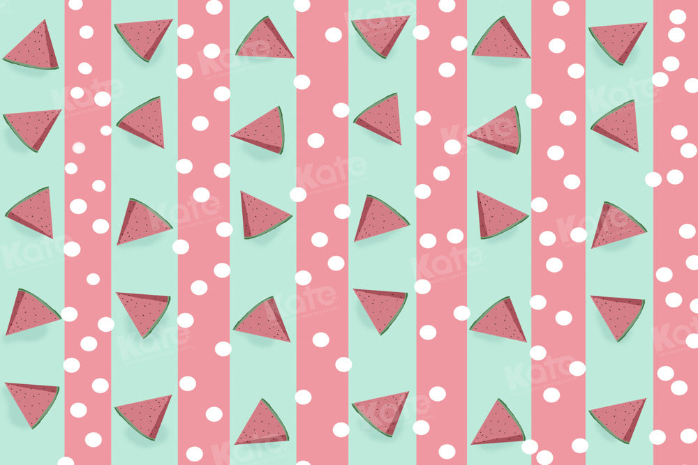 Kate Fresh Summer Watermelon Backdrop Designed by Chain Photography - Kate Backdrop AU