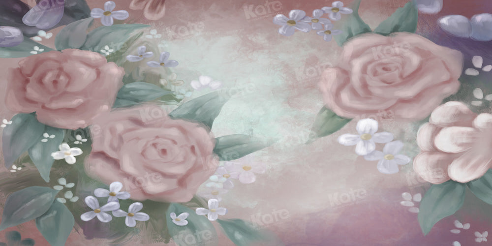 Kate Vintage Floral Backdrop Designed by GQ - Kate Backdrop AU
