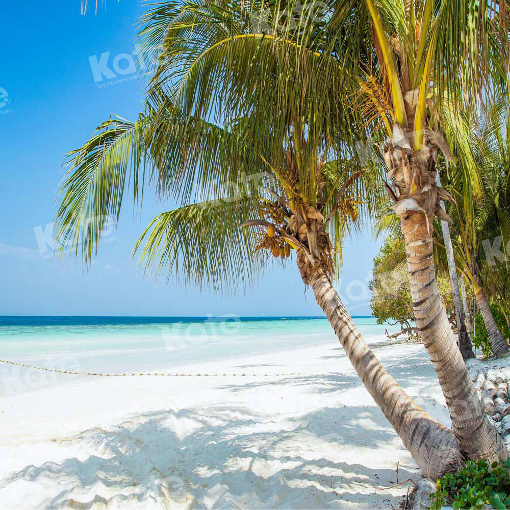 Kate Summer Beach Backdrop Blue Sky Designed by Chain Photography - Kate Backdrop AU