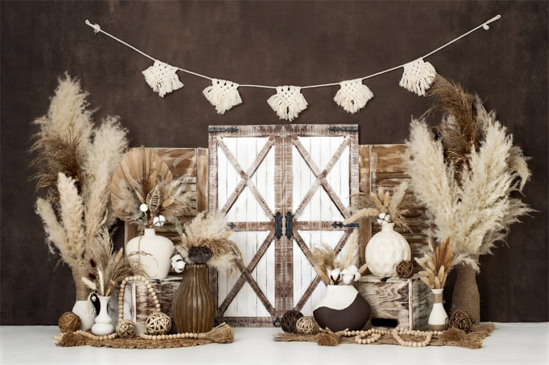 Kate Macrame Door Backdrop Autumn Boho Designed by Ashley Paul - Kate Backdrop AU
