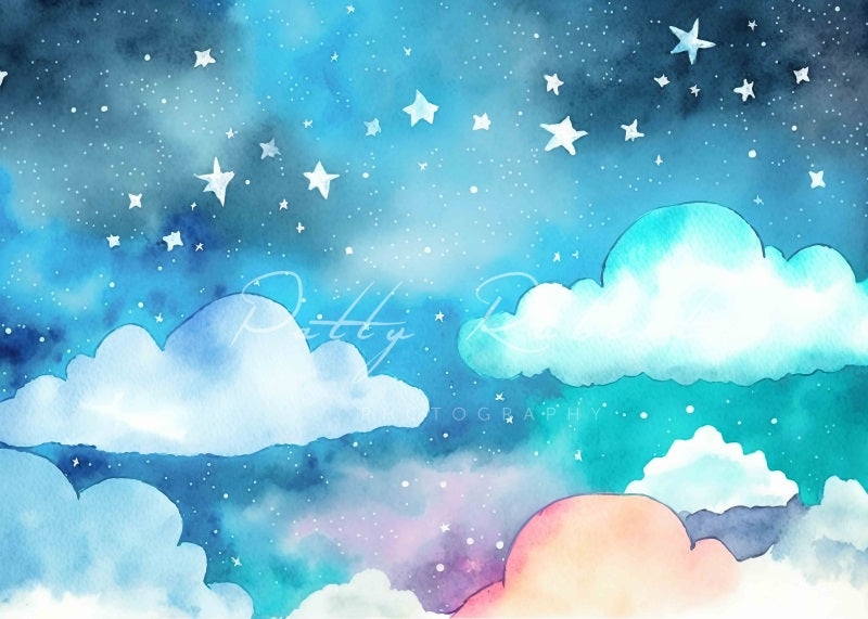 Kate Dreaming on Cloud Nine Backdrop Designed by Patty Robertss - Kate Backdrop AU