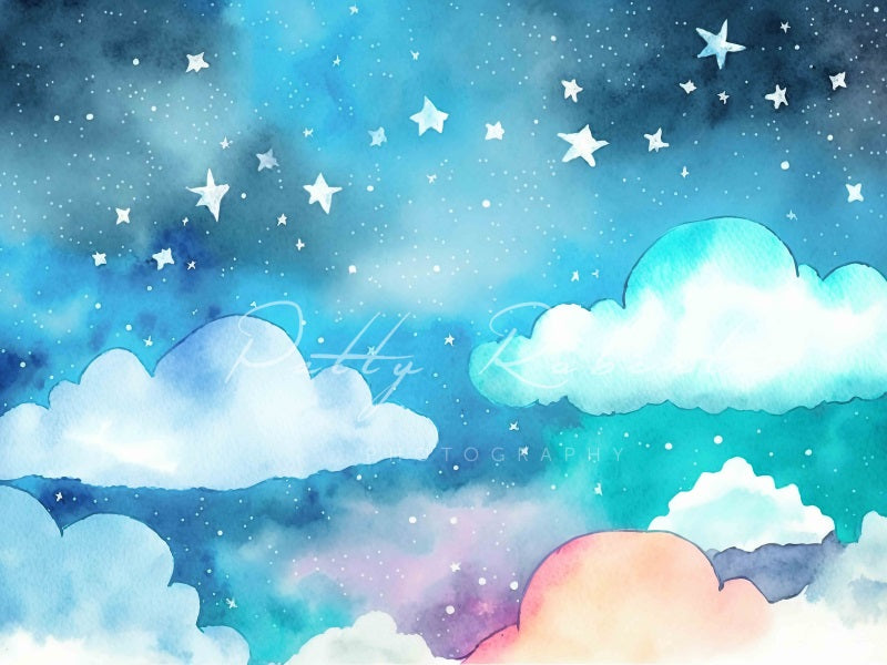 Kate Dreaming on Cloud Nine Backdrop Designed by Patty Robertss - Kate Backdrop AU