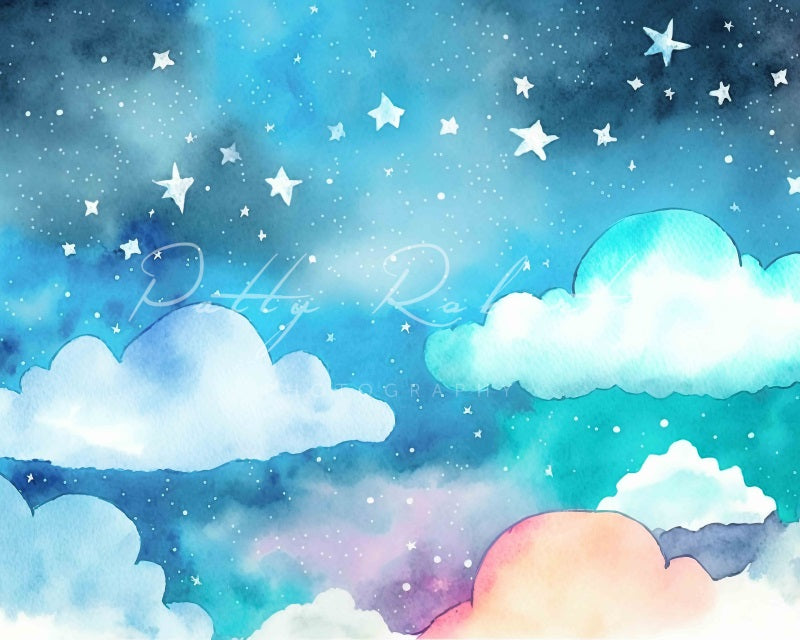 Kate Dreaming on Cloud Nine Backdrop Designed by Patty Robertss - Kate Backdrop AU