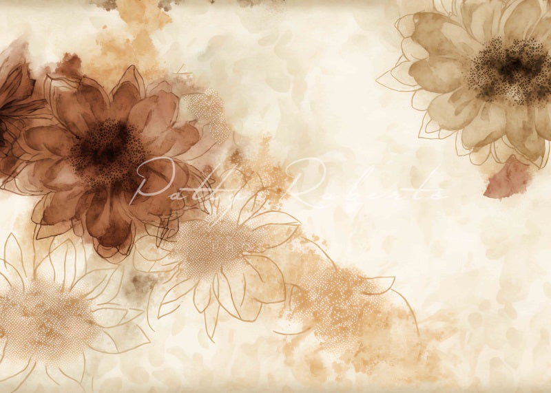 Kate Floral Fantasy Backdrop Portrait Designed by Patty Robertss - Kate Backdrop AU