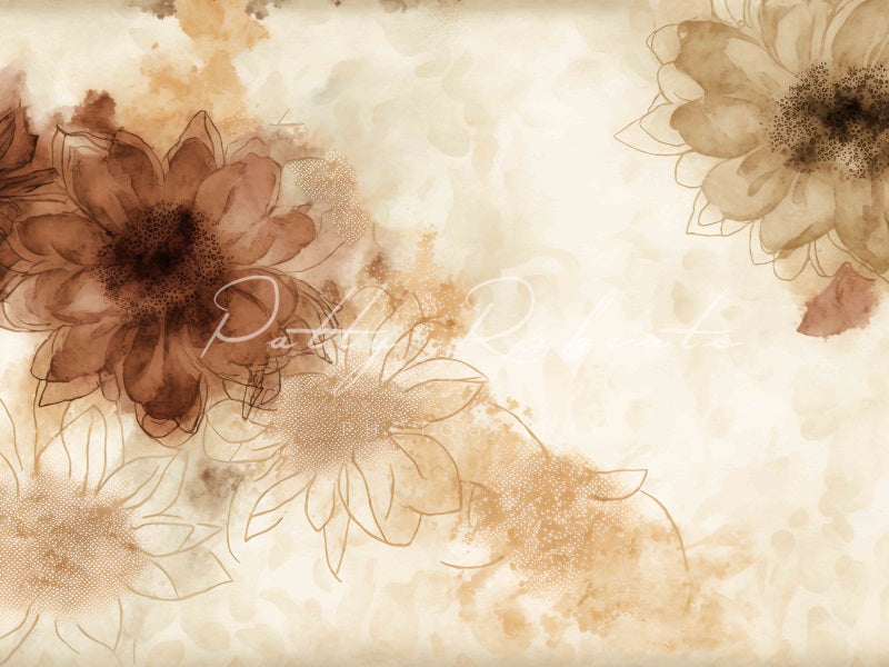 Kate Floral Fantasy Backdrop Portrait Designed by Patty Robertss - Kate Backdrop AU