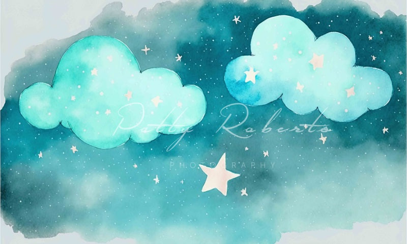 Kate Fluffy Clouds and Newborn Wonders Backdrop Designed by Patty Robertss - Kate Backdrop AU