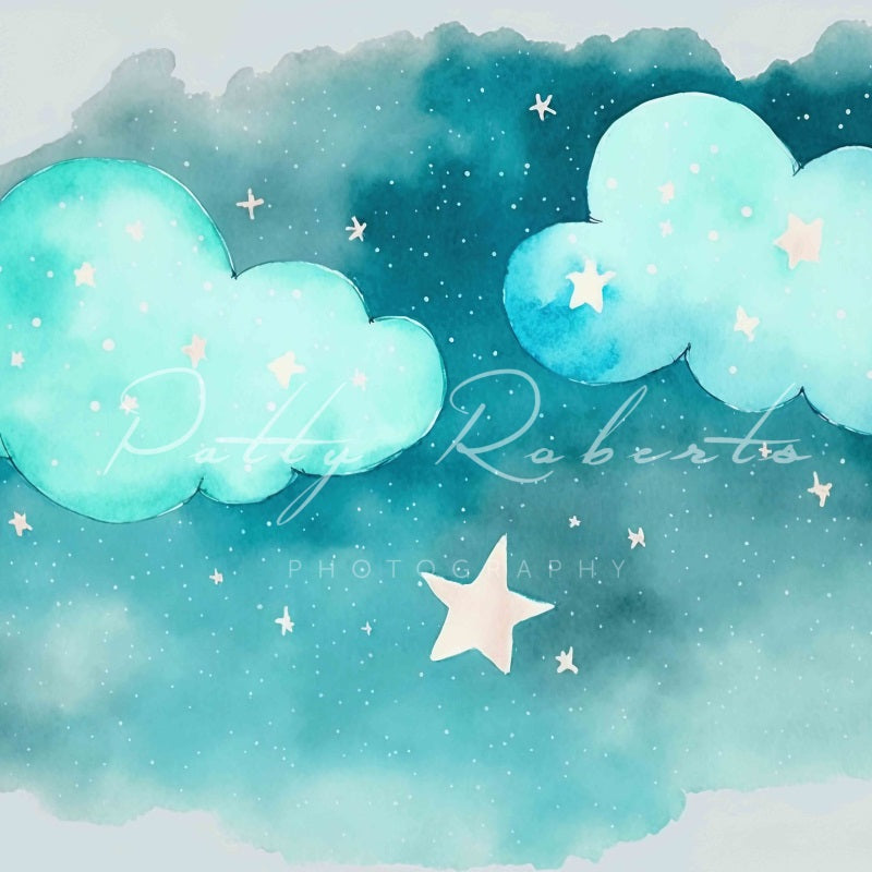 Kate Fluffy Clouds and Newborn Wonders Backdrop Designed by Patty Robertss - Kate Backdrop AU