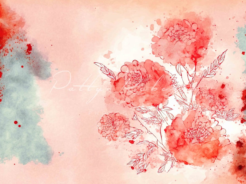 Kate Petals of Love Backdrop Fine Art Flower Designed by Patty Robertss - Kate Backdrop AU