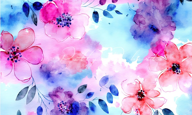 Kate A Splash of Color Backdrop Designed by Patty Robertss - Kate Backdrop AU