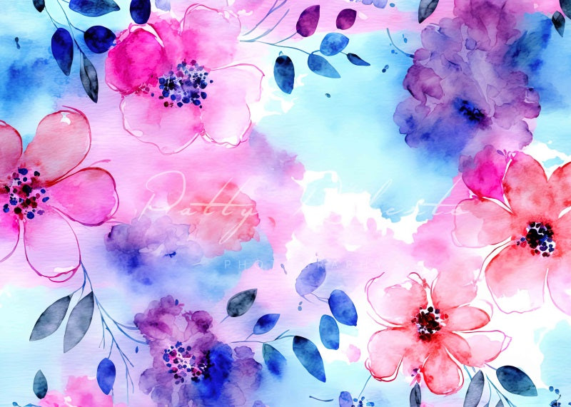 Kate A Splash of Color Backdrop Designed by Patty Robertss - Kate Backdrop AU