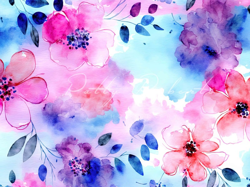 Kate A Splash of Color Backdrop Designed by Patty Robertss - Kate Backdrop AU