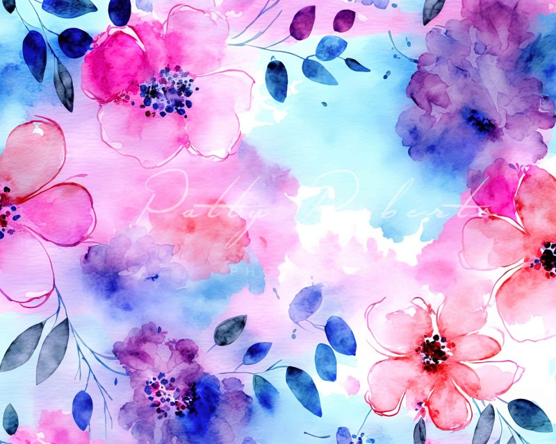 Kate A Splash of Color Backdrop Designed by Patty Robertss - Kate Backdrop AU