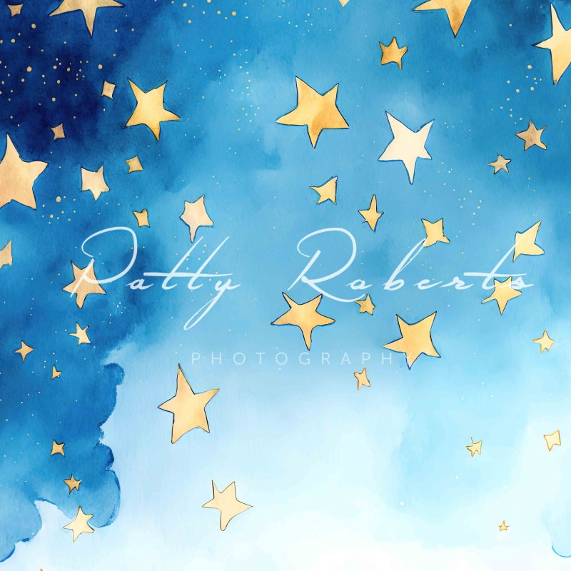 Kate Twinkle Star Backdrop Night Sky Designed by Patty Robertss - Kate Backdrop AU