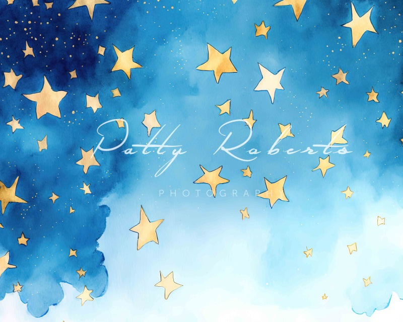 Kate Twinkle Star Backdrop Night Sky Designed by Patty Robertss - Kate Backdrop AU