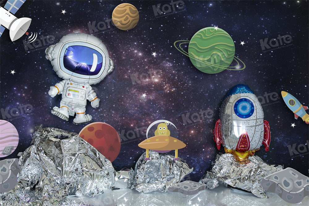 Kate Star Space Astronaut Backdrop for Photography - Kate Backdrop AU