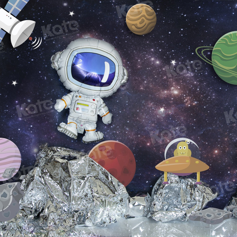 Kate Star Space Astronaut Backdrop for Photography - Kate Backdrop AU