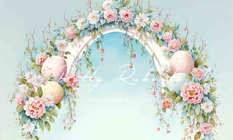 Kate Easter Blooms Backdrop Designed by Patty Robertss - Kate Backdrop AU