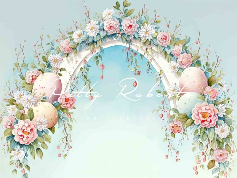 Kate Easter Blooms Backdrop Designed by Patty Robertss - Kate Backdrop AU