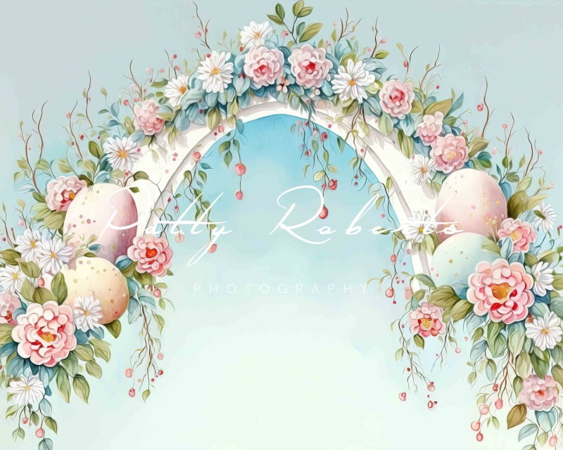 Kate Easter Blooms Backdrop Designed by Patty Robertss - Kate Backdrop AU