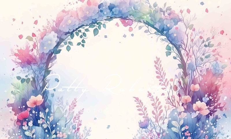 Kate Easter Floral Delight Backdrop Designed by Patty Robertss - Kate Backdrop AU