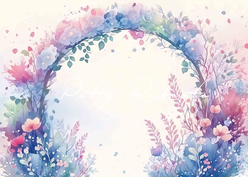 Kate Easter Floral Delight Backdrop Designed by Patty Robertss - Kate Backdrop AU