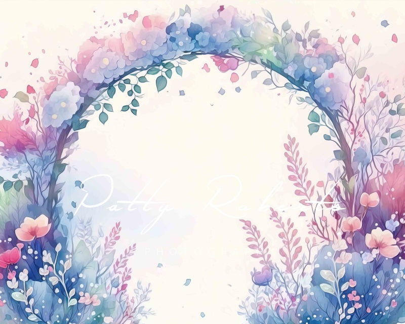 Kate Easter Floral Delight Backdrop Designed by Patty Robertss - Kate Backdrop AU